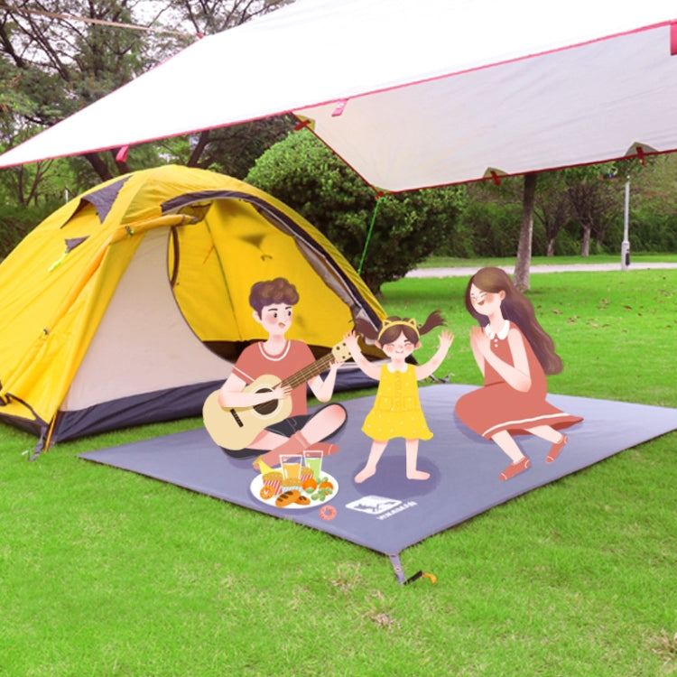 Tapis de sol d'extérieur en toile Oxford épaissie imperméable pour pique-nique, Dimensions :, 90x210cm, 140x210cm, 180x210cm, 210x210cm, 240x210cm