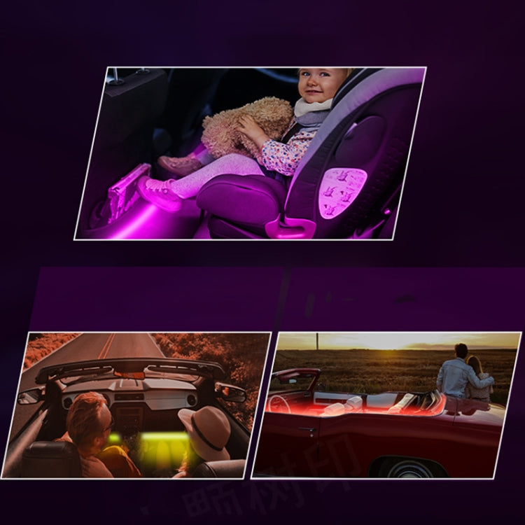 SKS-JZ-10 Symphony Car USB Foot Atmosphere Light, SKS-JZ-10