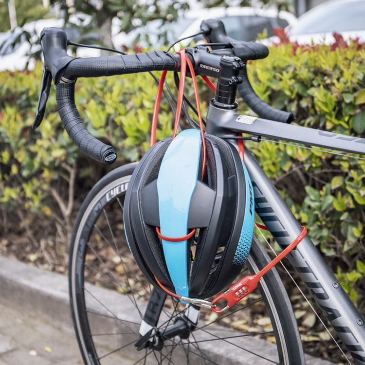 PL3001 Bicycle Mountain Bike Portable Anti-theft Password Cable Lock, Password Cable Lock(Black), Password Cable Lock(Red)