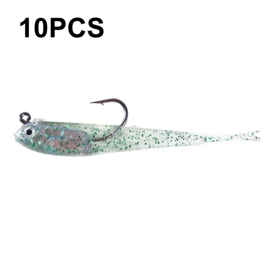 10 PCS HENGJIA 7cm 5g Fork Tail Pack Fish Sea Fishing Tools Luya Bait, 7cm 5g 3, 7cm 5g 4, 7cm 5g 5, 7cm 5g 1, 7cm 5g 2