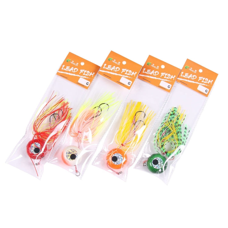 HENGJIA Bearded Guy Lead Sinker Big Head Lead Bait Sea Fishing Hook, 20G, 40G, 60G, 80G, 100G, 120G