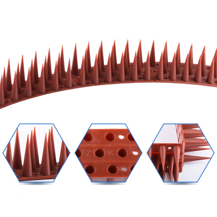 Plastic Bird Repellent Thorns Fence Anti-climb Nails