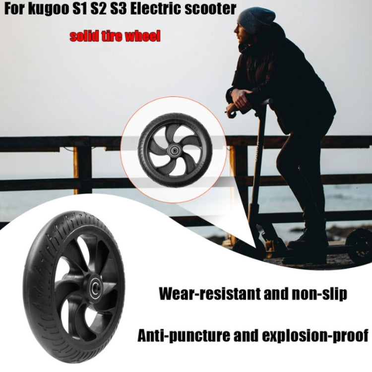 8 inch Scooter Plastic Front Wheel Accessories For KUGOO S1/S2/S3, 8 inch For KUGOO S1/S2/S3