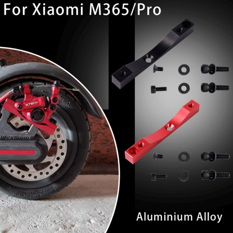 Electric Scooter Disc Brake Adapter For Xiaomi Mijia M365, Disc Brake Adapter (Black), Disc Brake Adapter (Red)