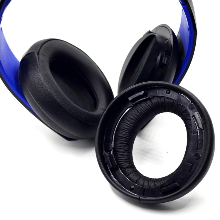 2 PCS Headphone Sponge Cover for SONY PS3 PS4 7.1 Gold,Style:, Black Earpads, White Earpads, Blue Headband, Blue Earpads, Velvet Earpads, Lamb Leather Earpads, Cloth Fiber Earpads, Burlap Grey Earpads, Gray Earpads