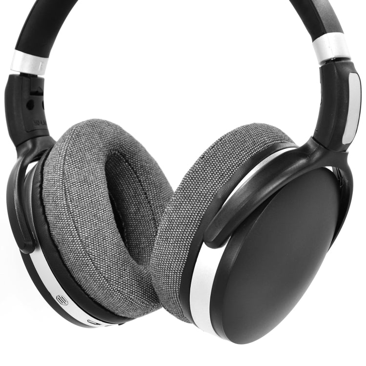 2pcs Sponge Sleeve Ear Cushion For Sennheiser HD4.50BT HD4.40BTNC, Linen Gray