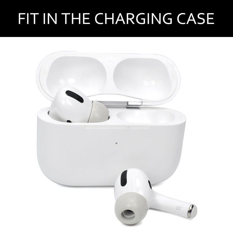 2 PCS Earbuds Memory Foam Ear Caps For TWS Airpods Pro,Size:, Large Black, Medium Black, Small Black, Large Gray, Medium Gray, Small Gray