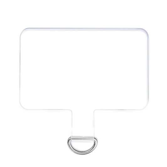 3 PCS Universal Phone Lanyard Gasket Back Stick TPU Connecting Piece