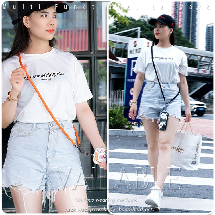 Mobile Phone Mountaineering Rope Lanyard Can Be Hung Neck Or Crossbody