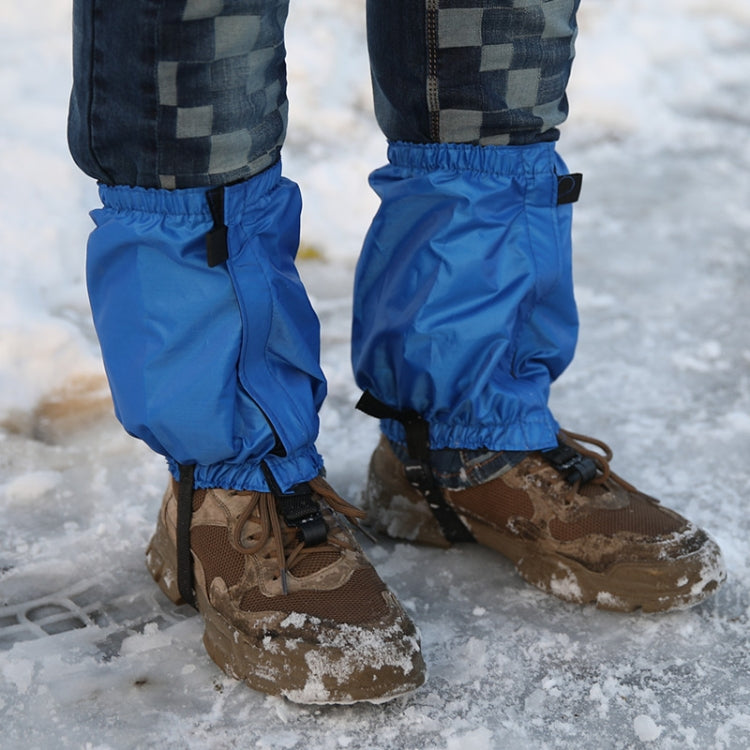 04 Outdoor Short Mountaineering Anti-Snow Leg Covers, Anti-Snow Leg Covers(Black), Anti-Snow Leg Covers(Red), Anti-Snow Leg Covers(Green), Anti-Snow Leg Covers(Navy Blue), Leg Covers(Blue)