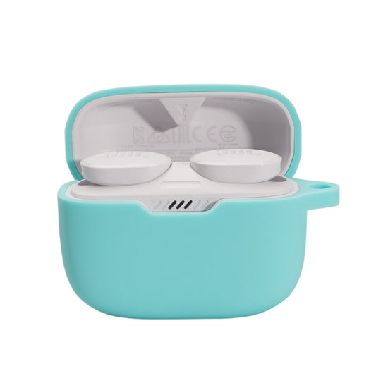 For JBL T230NC TWS Wireless Bluetooth Headphones Silicone Case, White, Mint Green, Pink, Black, Red, Yellow, Matcha Green, Ink Green, Sky Blue, Afternoon Blue