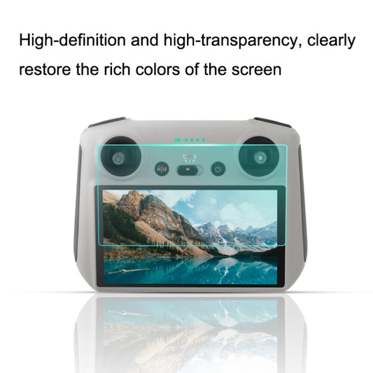 Sunnylife MM3-GHM387 9H 2.5D HD Tempered Glass Film For Mini3 Pro Remote Control, MM3-GHM387