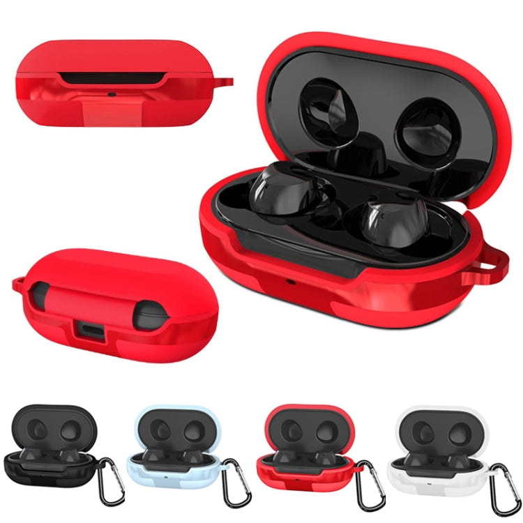 2 PCS Bluetooth Earphone Silicone Cover For Samsung Galaxy Buds, Black, White, Red, Light Blue