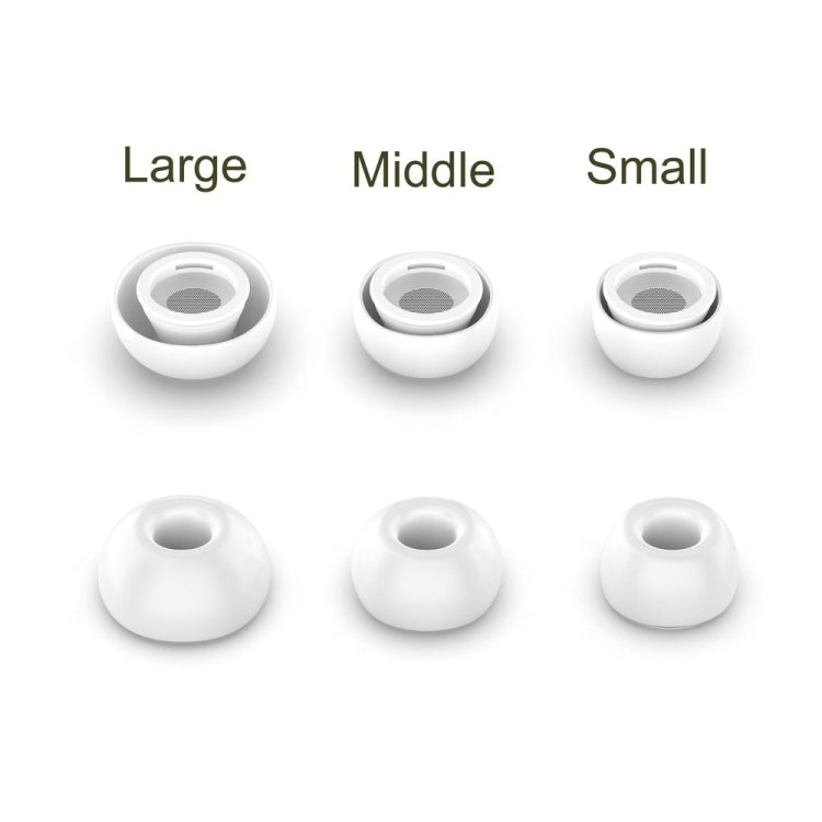 4 Sets In-Ear Headphones Silicone Earphone Earbud Case For AirPods Pro / Pro 2