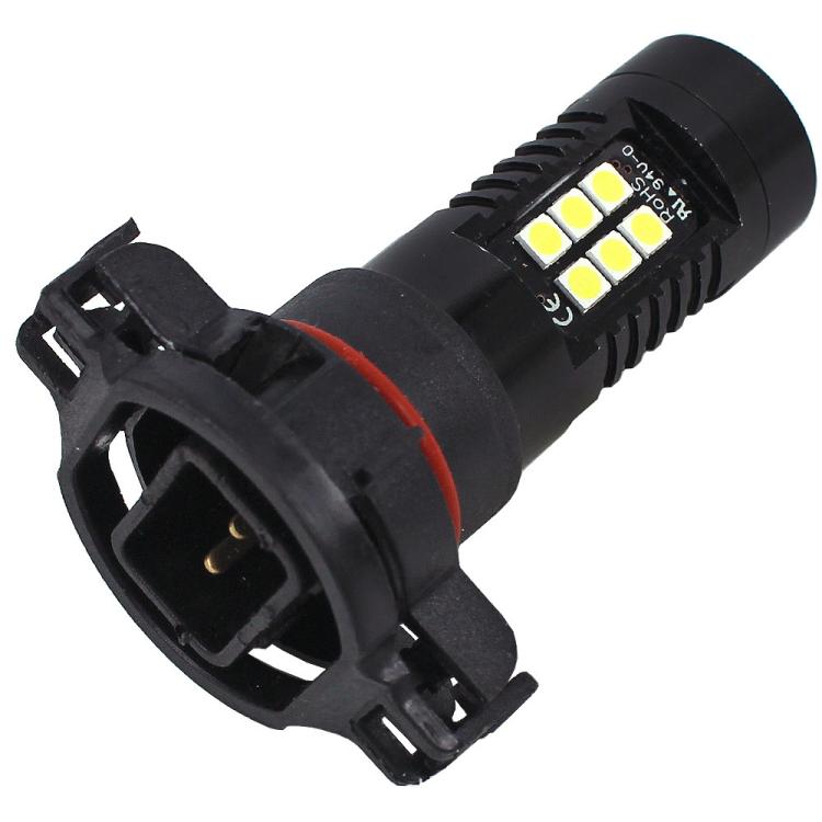 1pair Automotive High-Power LED White Light Fog Lamp, PSX24W