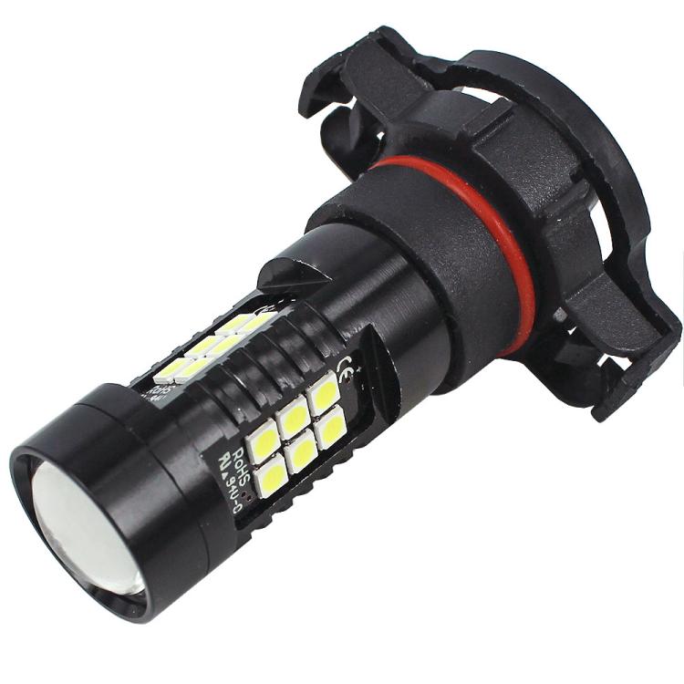 1pair Automotive High-Power LED White Light Fog Lamp, PSX24W
