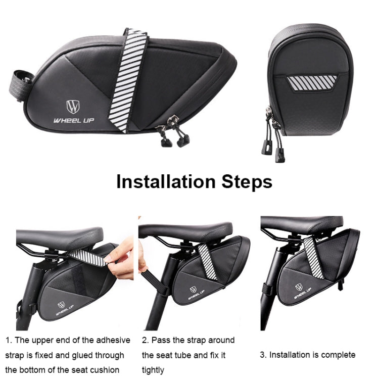 WHEEL UP C16 Outdoor Cycling Waterproof Cushion Bag Bicycle Tail Bag, Size:, S