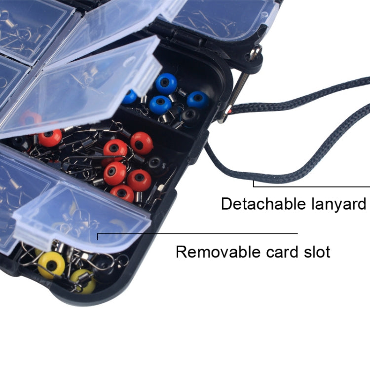 T0118 Accessoires de Pêche Petits, Ensemble de Pêche Luya, Pêche en Mer, Pêche en Rocher, 177 Pièces / Ensemble
