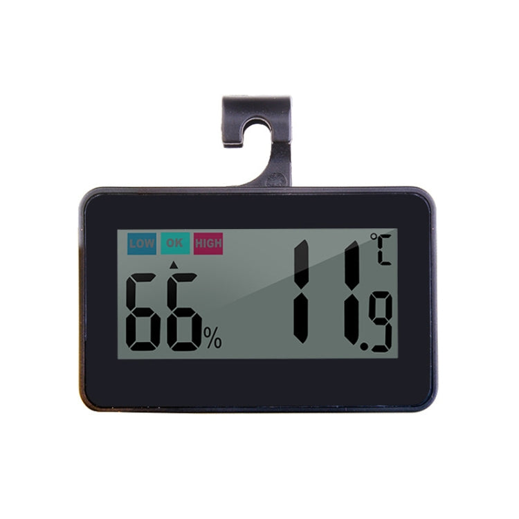 HT-6S Indoor Electron Temperature And Humidity Color Digital Display Mini Home Thermometer, Temperature And Humidity White, Temperature And Humidity Black