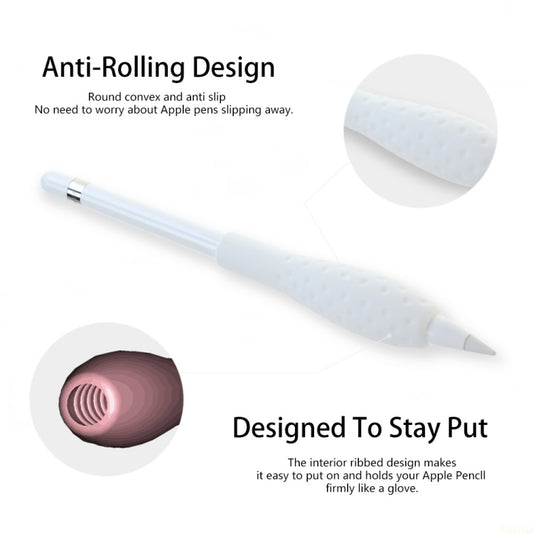 Étui en silicone pour stylet Apple Pencil 1ère/2ème génération