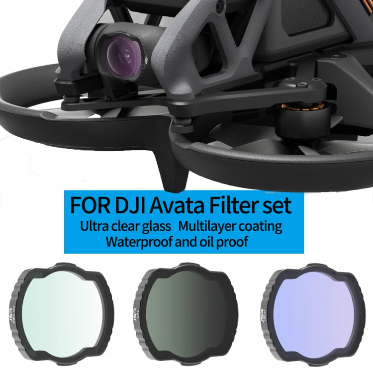 JSR Adjustable Filter For DJI Avata,Style:, MCUV, CPL, ND8, ND16, ND32, ND64, ND8PL, ND16PL, ND32PL, ND64PL, Night, Star, CPL ND8 ND16, ND8 ND16 ND32, 4 In1 NDPL, 6 In1 UV CPL ND8/16/32/64, 8 In 1 CPL ND8/16/32/64 Night 8PL 16PL