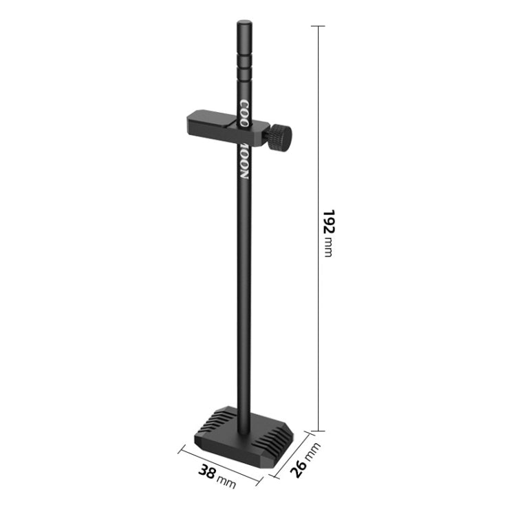 Aluminum Alloy Vertical Graphics Card Protection Support Bracket, Black, Silver