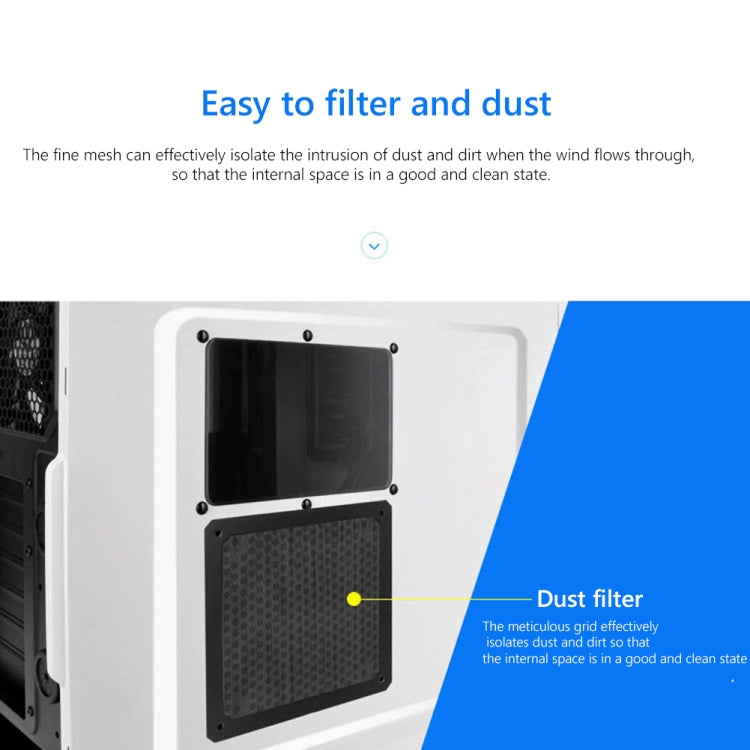 Magnetic Dust-proof Flter For Chassis Air Inlet, 90x90mm, 120x120mm