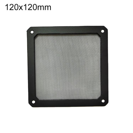 Filtre magnétique anti-poussière pour entrée d'air de châssis, 90x90mm, 120x120mm