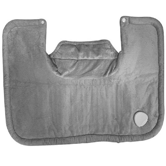 Electric Heated Thermal Shawl On The Back And The Neck, UK Plug (Creamy-white), EU Plug (Creamy-white), US Plug (Creamy-white), AU Plug (Creamy-white), UK Plug (Dark Gray), EU Plug (Dark Gray), US Plug (Dark Gray), AU Plug (Dark Gray)