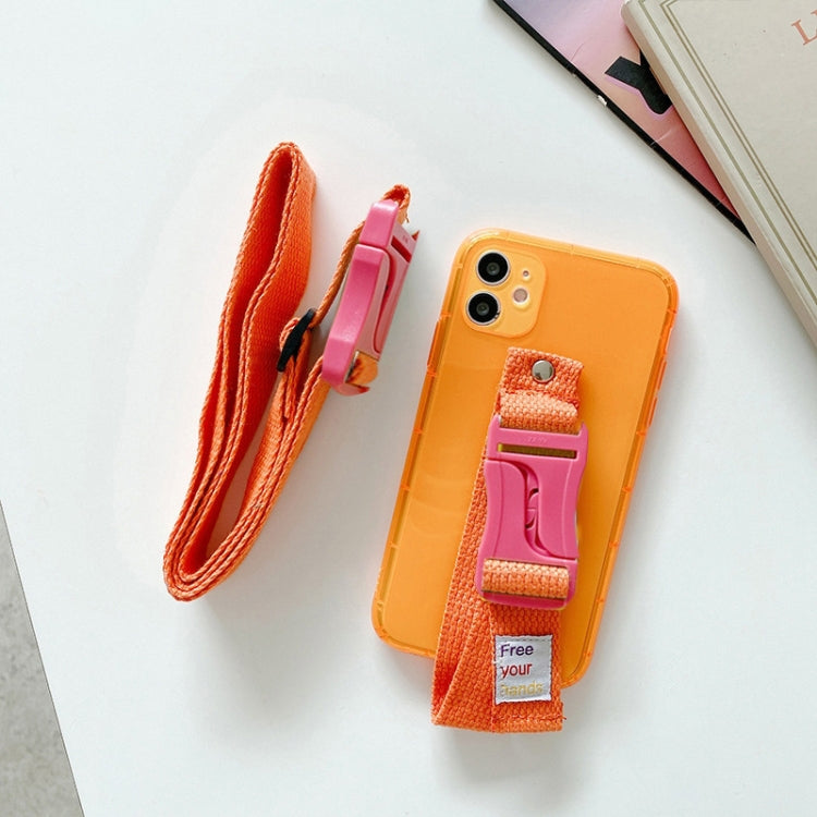2PCS Crossbody Adjustable Phone Strap Phone Case Camera Bag Lanyard, Orange, Red, Blue, Purple
