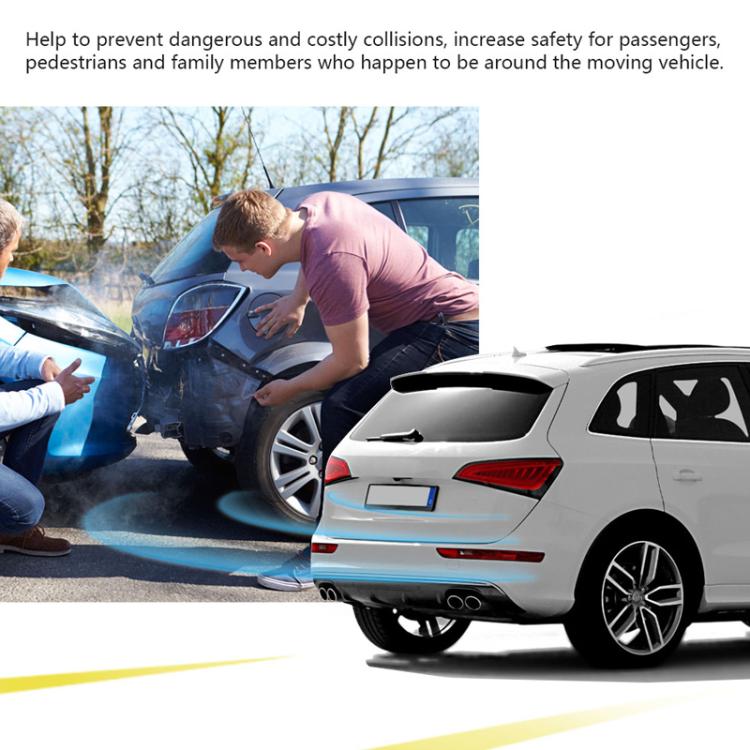 Car Buzzer Parking Sensor System with LCD Display