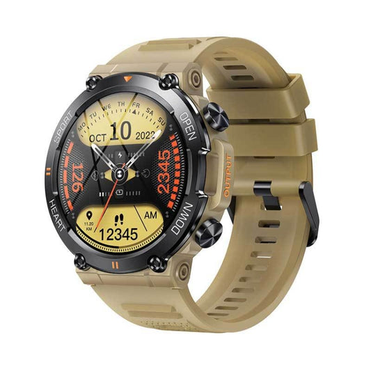 Montre connectée K56Pro de 1,39 pouce avec surveillance de la fréquence cardiaque, de la tension artérielle, de l'oxygène sanguin et fonction d'appel intelligent
