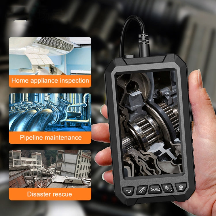 5 Inch IPS HD Endoscope With Screen For Industrial Pipeline Inspection And Auto Repair