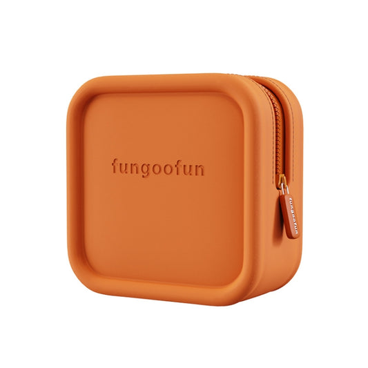 Fungoofun Candy Color EVA Reise Digital Aufbewahrungstasche Kosmetiktasche, Quadrat Rosa, Quadrat Orange, Quadrat Gelb, Ziegel Rosa, Ziegel Orange, Ziegel Gelb