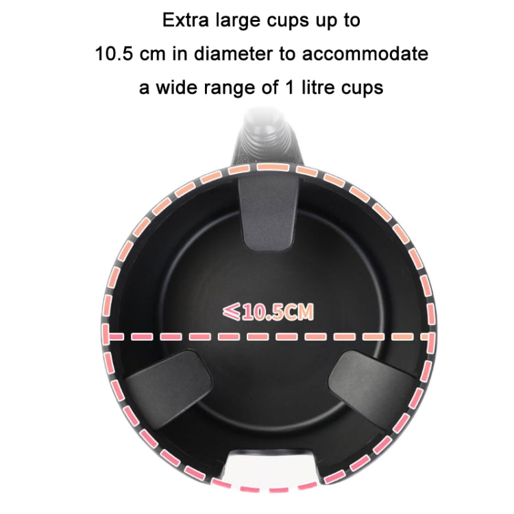 2 in 1 Multifunctional Car Cup Holder Extra Large Mobile Phone Holder, 2 In 1 Extra Large Gray, 2 in 1 Extra Large Black