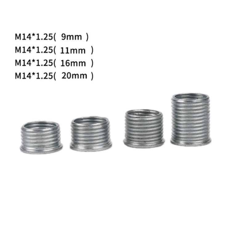 14mm Spark Plug Hole Thread Repair Tool Tap Regenerator, 5 PCS/Set