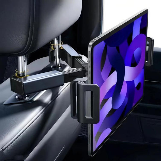 Car Rear Pillow Phone Tablet Bracket Rotatable Car Phone Holder