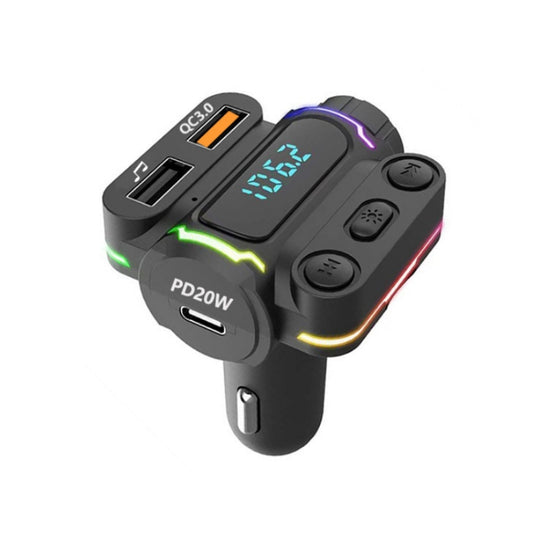 Transmetteur FM MP3 de voiture P7 à double charge rapide PD20W QC3.0, P7