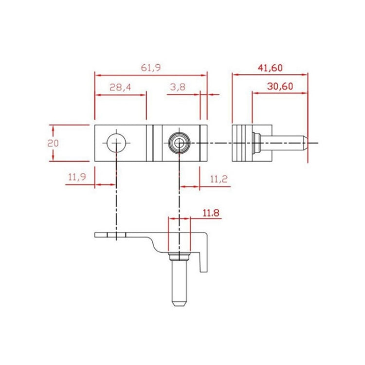 New Energy Electric Vehicle Battery Column MRBF Fuse, Battery Column MRBF Fuse