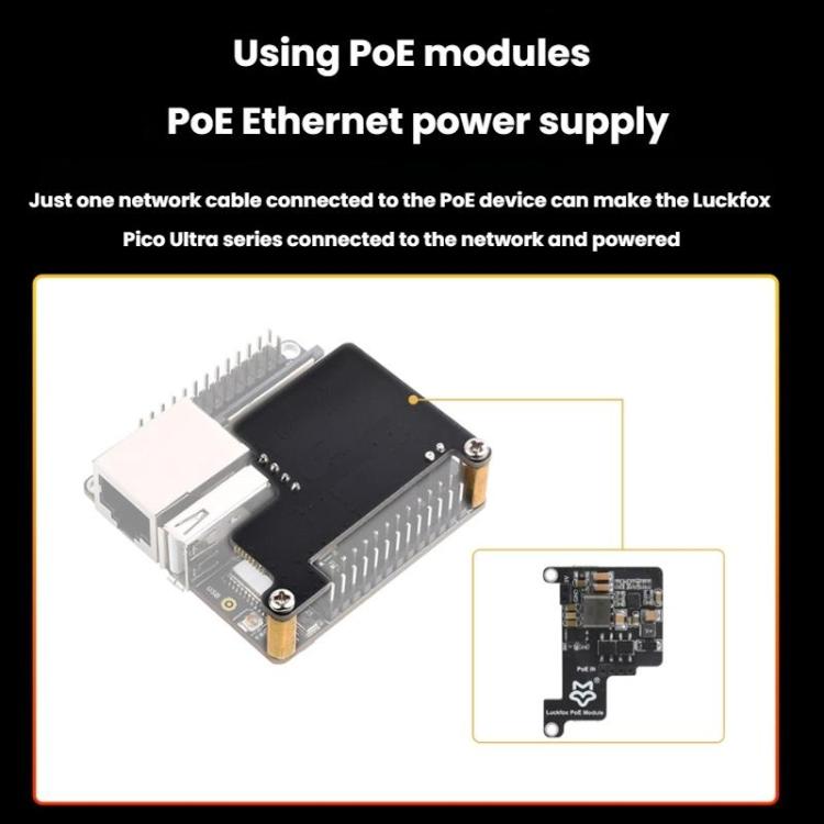Luckfox Pico Ultra B RV1106G2 0.5TOPS Micro Linux Development Board Integrated Processor without Wi-Fi/With PoE, Without Screen, 480x480 Touch Screen, 720x720 Touch Screen