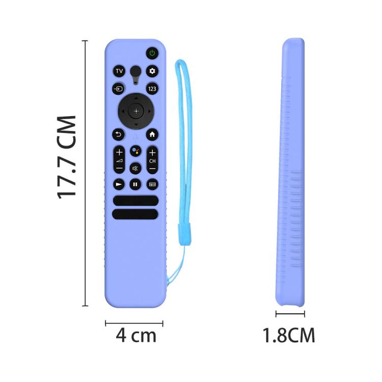 Y56 Voice Remote Silicone Anti-Fall Protective Case For Sony RMF-TX800U/C/P/T/900U, For Sony RMF-TX800U/C/P/T/900U(Blue), For Sony RMF-TX800U/C/P/T/900U(Red), For Sony RMF-TX800U/C/P/T/900U(Luminous Blue), For Sony RMF-TX800U/C/P/T/900U(Luminous Green)