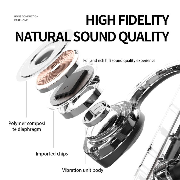 K69 Bluetooth Headset Sound Conduction Binoconic Business Sports Earphone, K69 Pink, K69 Black, K69 Green