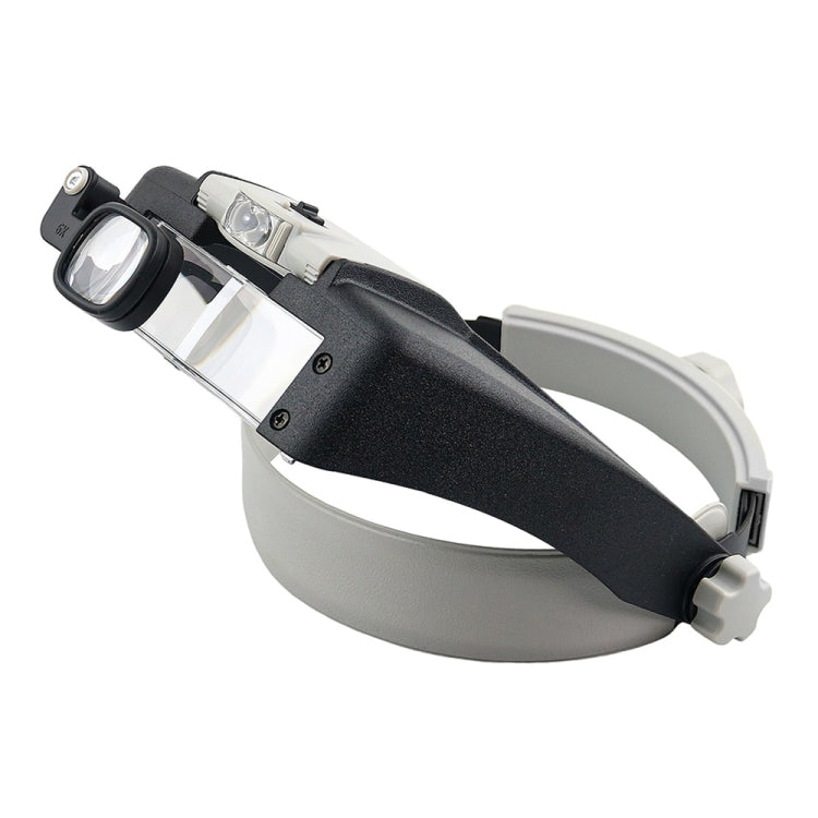 81007-AP LED Light Head-mounted Electronic Repair Tool Magnifying Glass, 81007-AP
