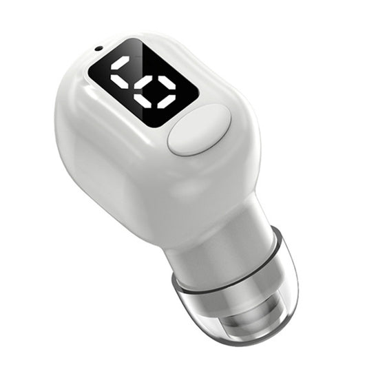 M5 Digital Display Bluetooth Headset Mini In-ear Invisible Headphones, M5 Black, M5 White, M5 Skin Color, M5 Pink, M5 Green