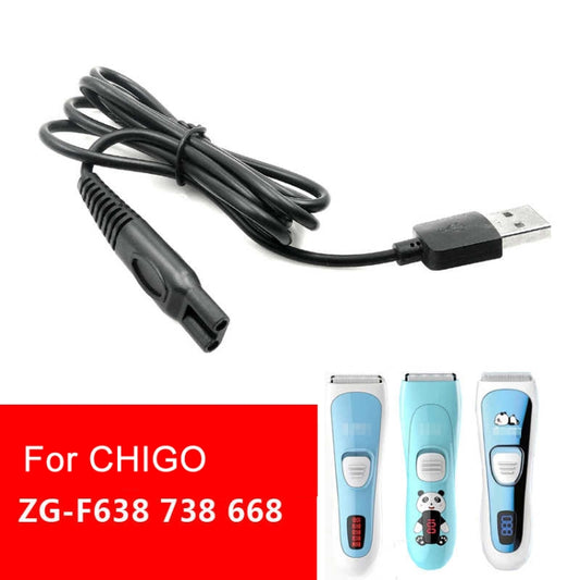 6pcs Haircut Clippers USB 5V Charging Cable For CHIGO F638 F668 F738, For CHIGO F638 F668 F738