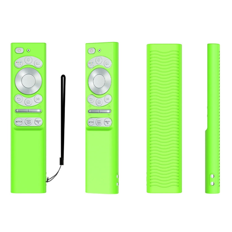 For Samsung Smartone3 TM1990C BN59-01357 Y34 Remote Control Silicone Cover, BN59-01357(Luminous Green), BN59-01357(Purple), BN59-01357(Black), BN59-01357(Blue), BN59-01357(Red), BN59-01357(Luminous Blue)