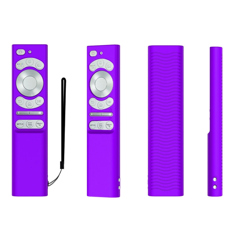 For Samsung Smartone3 TM1990C BN59-01357 Y34 Remote Control Silicone Cover, BN59-01357(Luminous Green), BN59-01357(Purple), BN59-01357(Black), BN59-01357(Blue), BN59-01357(Red), BN59-01357(Luminous Blue)