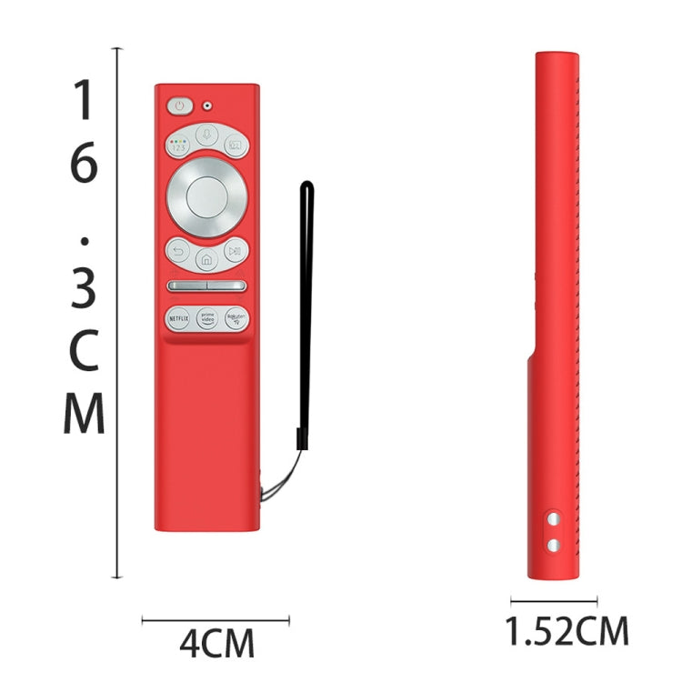 For Samsung Smartone3 TM1990C BN59-01357 Y34 Remote Control Silicone Cover, BN59-01357(Red), BN59-01357(Luminous Blue), BN59-01357(Luminous Green), BN59-01357(Purple), BN59-01357(Black), BN59-01357(Blue)