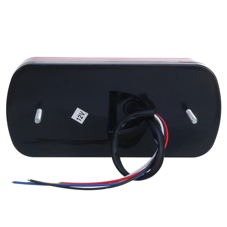 MK-231 12V Trailer Truck Car Straw Hat Lamp Beads Taillights, MK-231 (Red)
