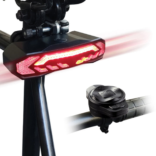 SF31 Feu arrière de vélo intelligent avec frein, avertisseur USB, pour conduite de nuit, VTT, clignotants LED, SF31 Nouvelle télécommande